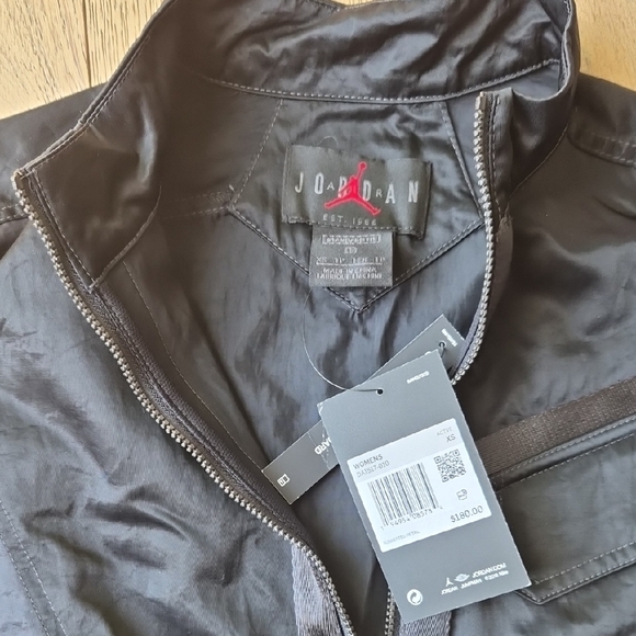 Nike Black Utility Jumpsuit with Waist Tie - Picture 5 of 6